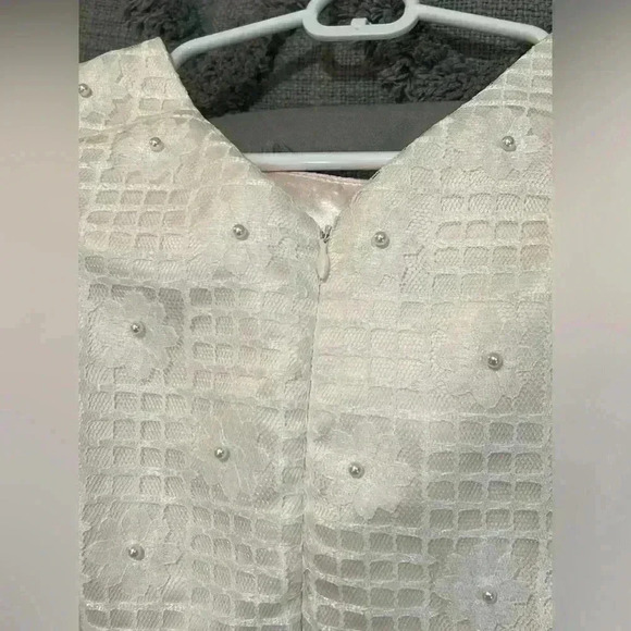 GIRLS PINK LACE DRESS PRINCESS DRESS SIZE 10 like new - Picture 4 of 10